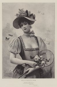 Butterflies by Jules Frederic Ballavoine